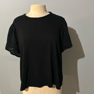 Women’s GAP blouse.  Everyone needs a black top for the holidays!